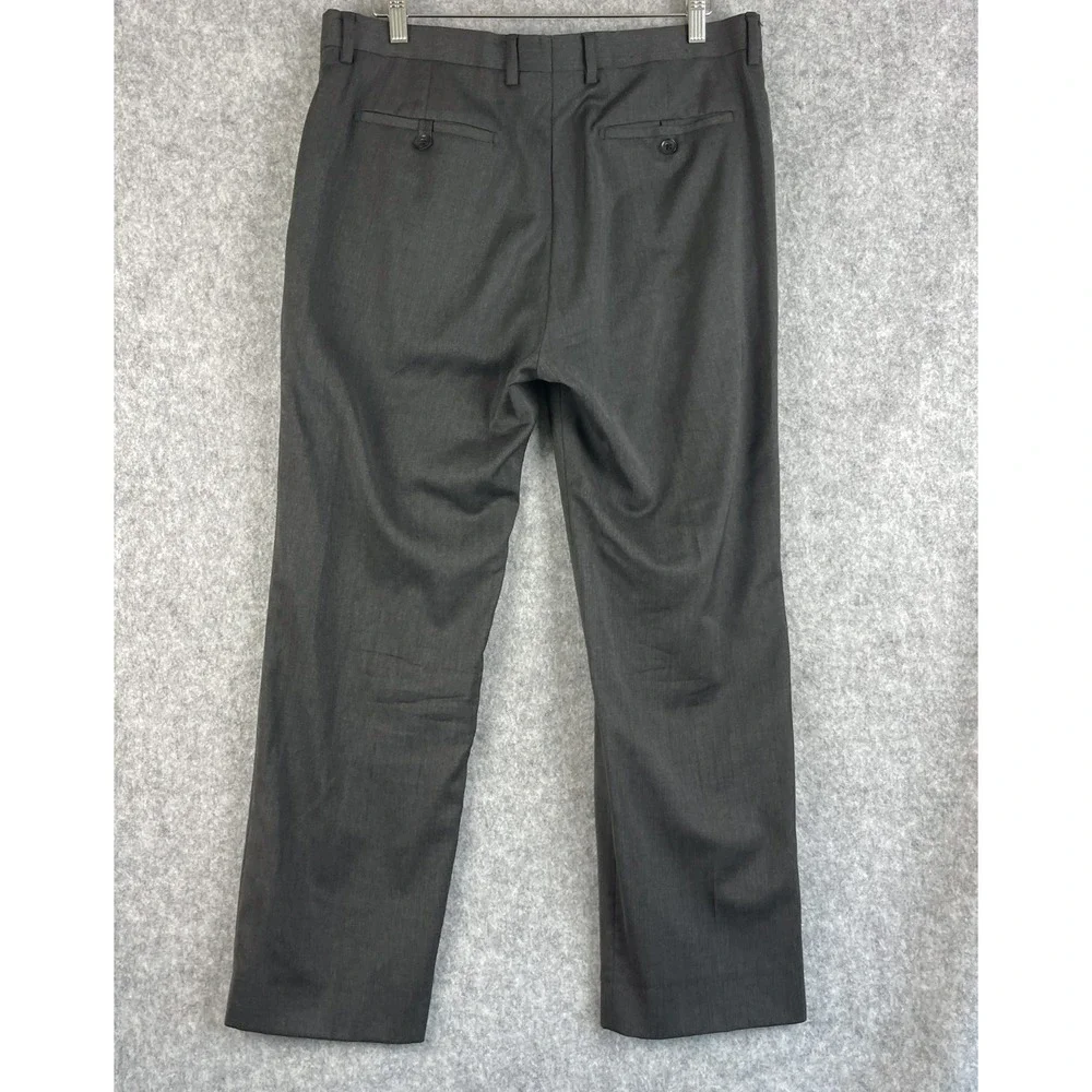 Banana Republic Lanificio F.lli Cerruti Wool Suit Men Gray Blazer 40R Pant 34x29